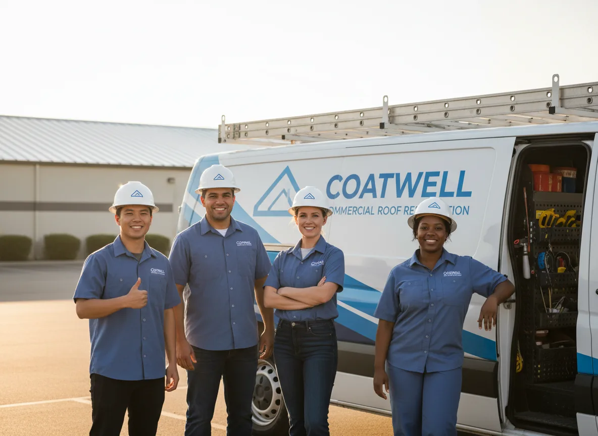 Commercial roof coating company in Loganville, PA